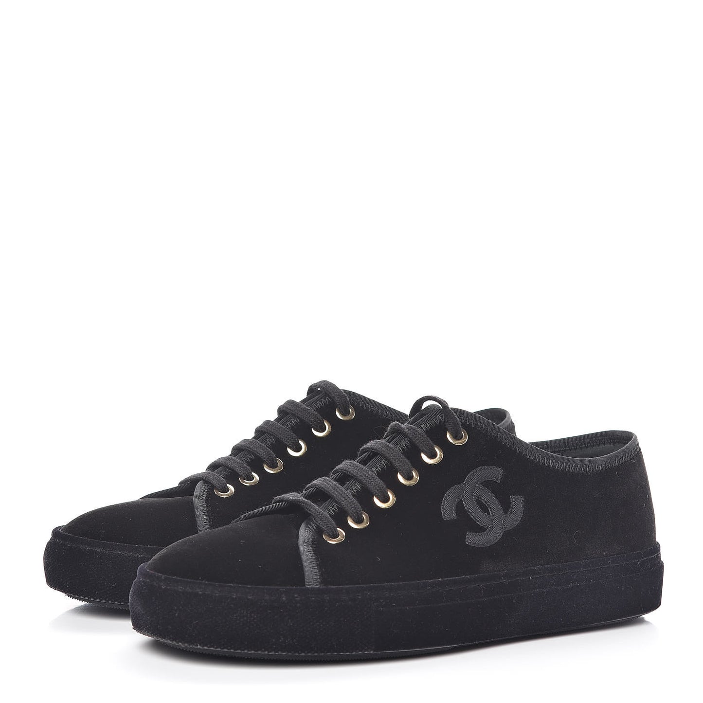 Velvet Womens CC Sneakers 38 Black