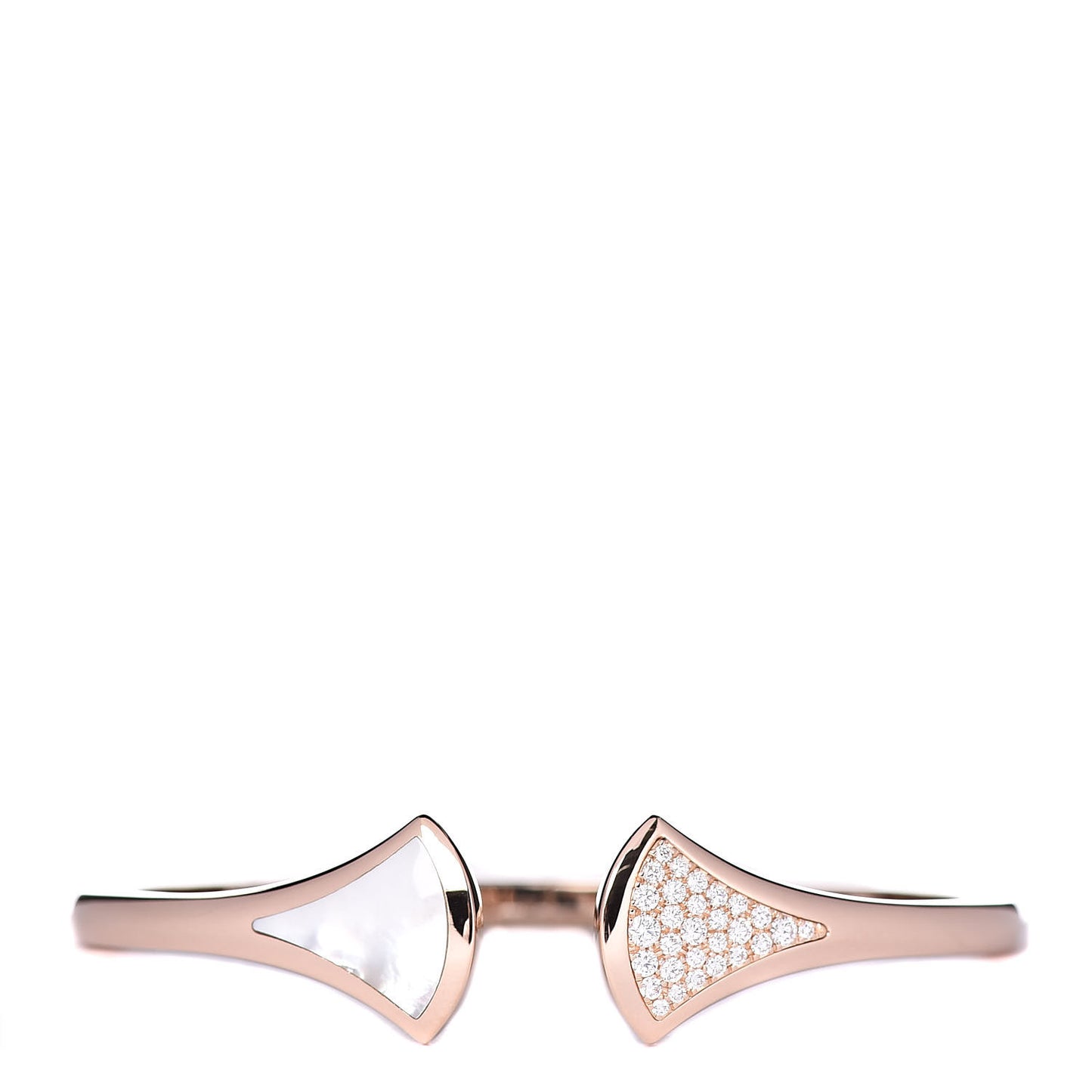 18K Rose Gold Diamond Mother of Pearl Divas Dream Bracelet