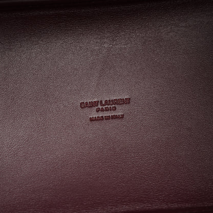 Saint Laurent Supple Calfskin Large Le 5 A 7 Soft Hobo Rouge Legion 7 of 11