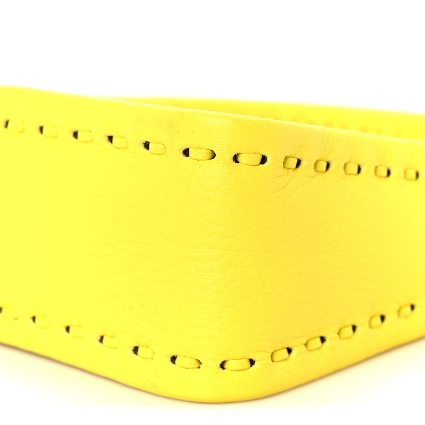 Cuoio Roma Sellerissima Nappa Sintetica Tape Stitch Mini Fendessence Shoulder Bag Pomelo Pomelo