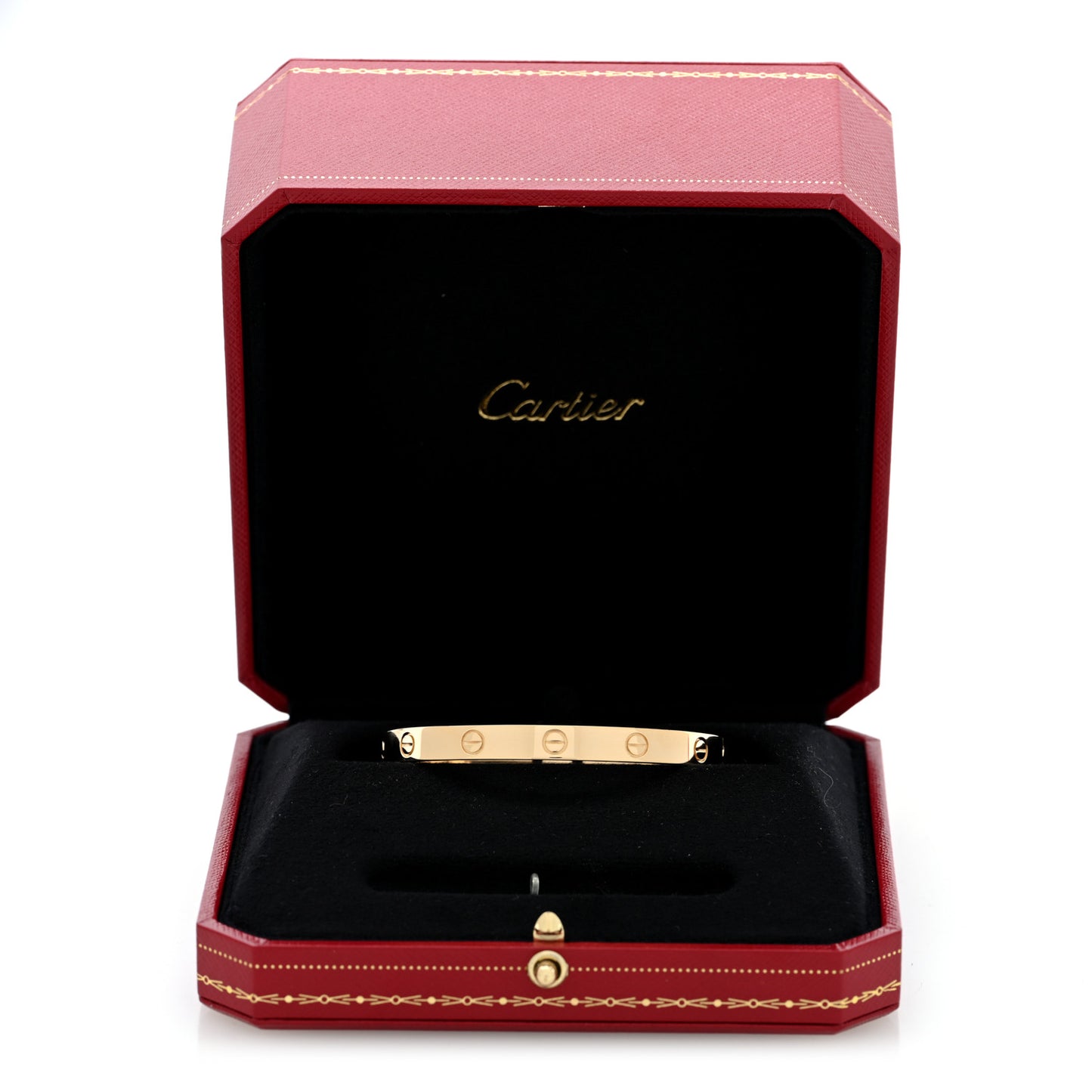18K Yellow Gold LOVE Bracelet 17