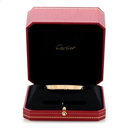 Cartier 18K Yellow Gold LOVE Bracelet 17 6 of 6