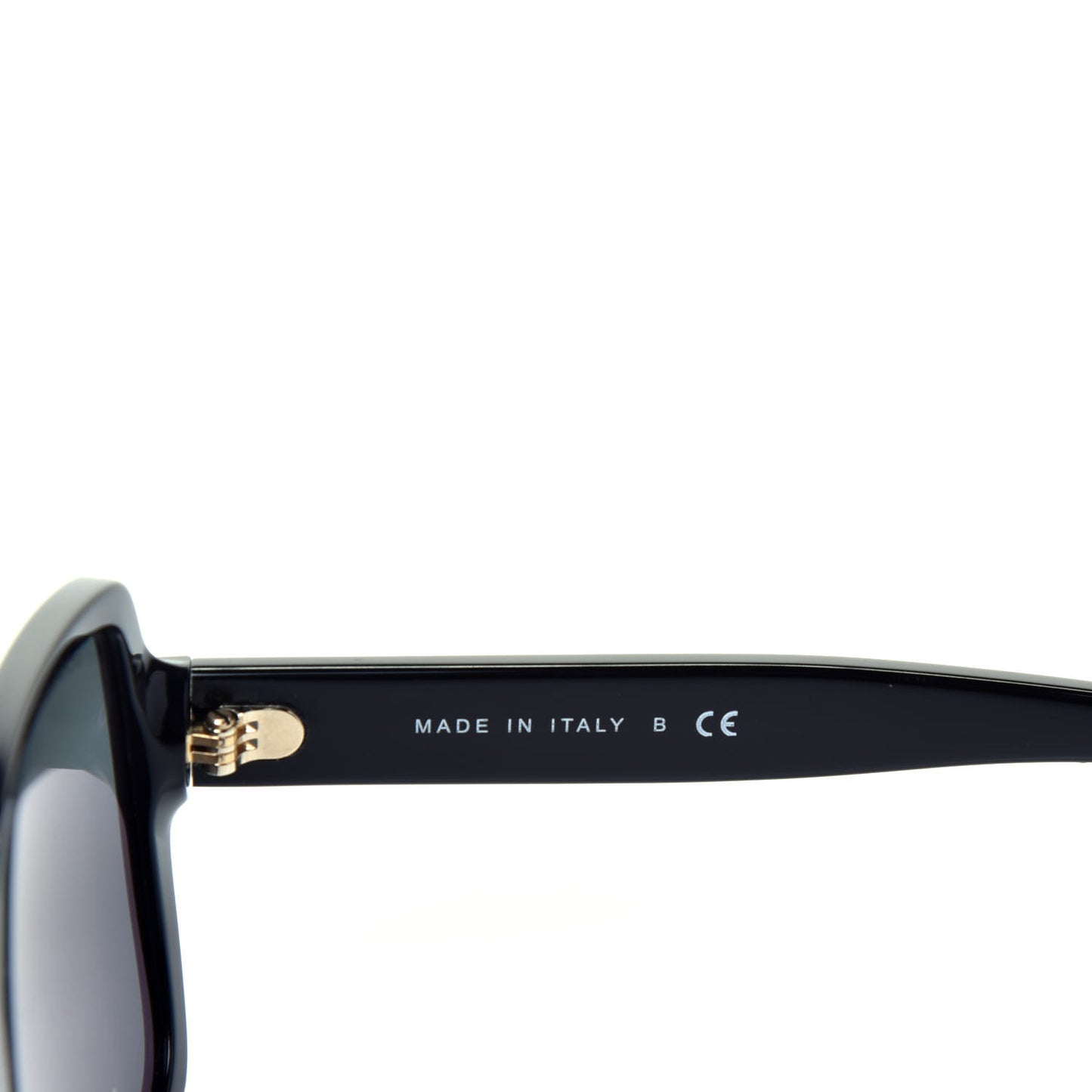 Acetate Square Sunglasses 5408 Black