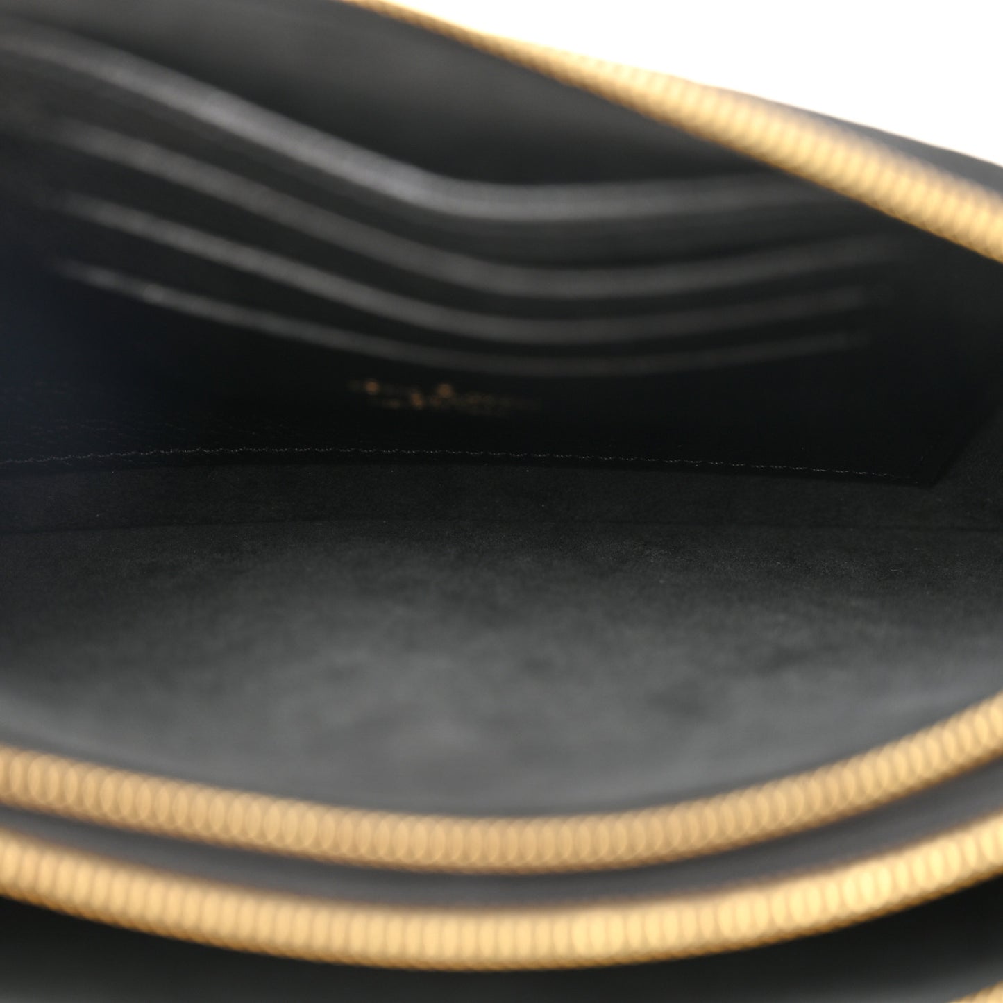 Empreinte Double Zip Pochette Black