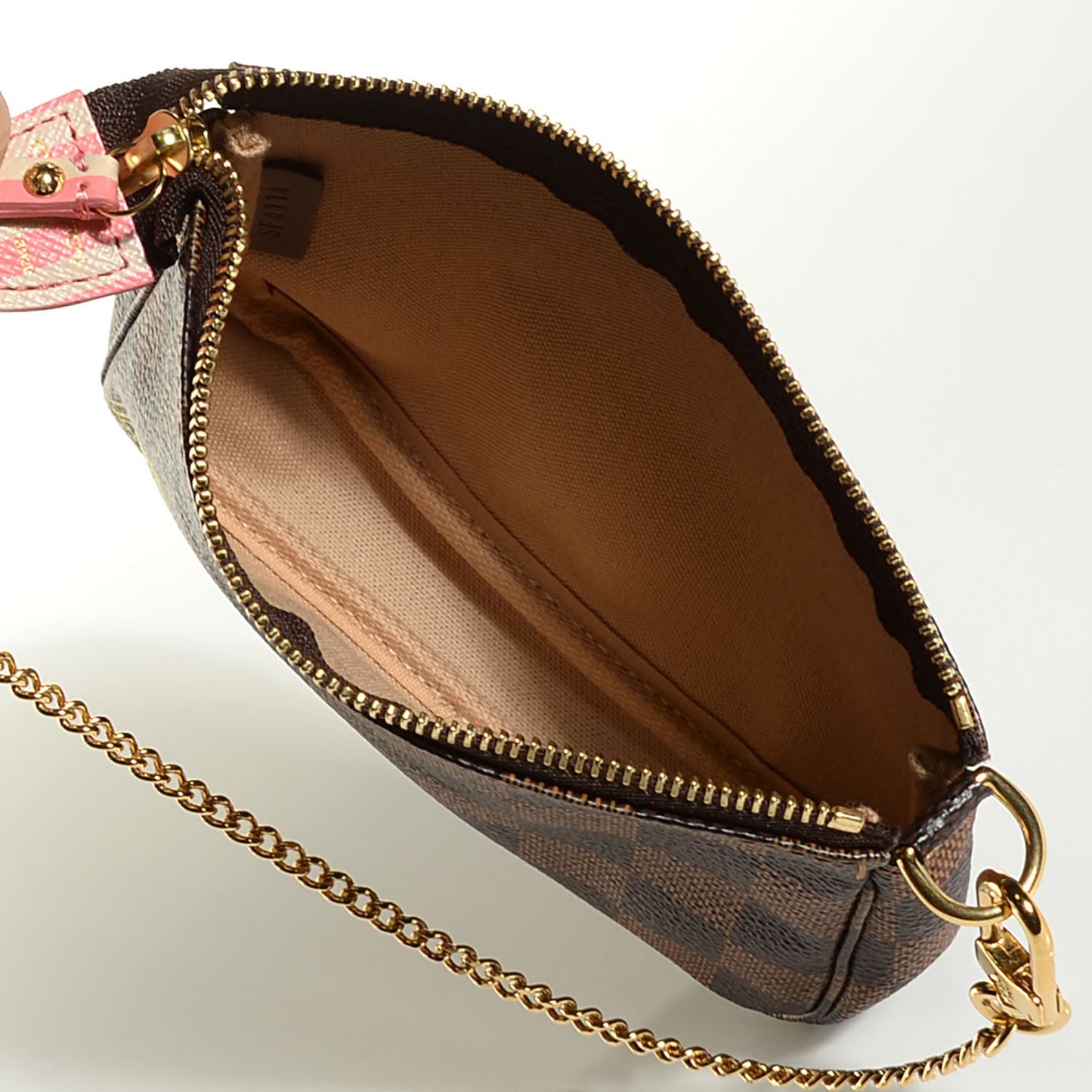 Damier Ebene 2014 Christmas Animation Mini Pochette Accessories