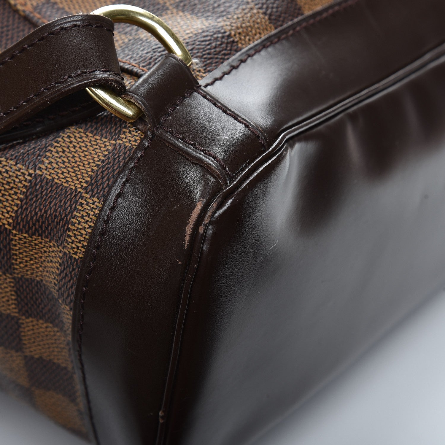 Louis Vuitton Damier Ebene Montsouris GM Backpack 14 of 15