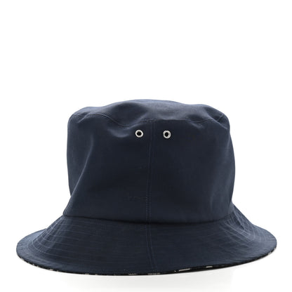 Christian Dior Oblique Reversible Teddy-D Brim Bucket Hat 57 Blue 5 of 8