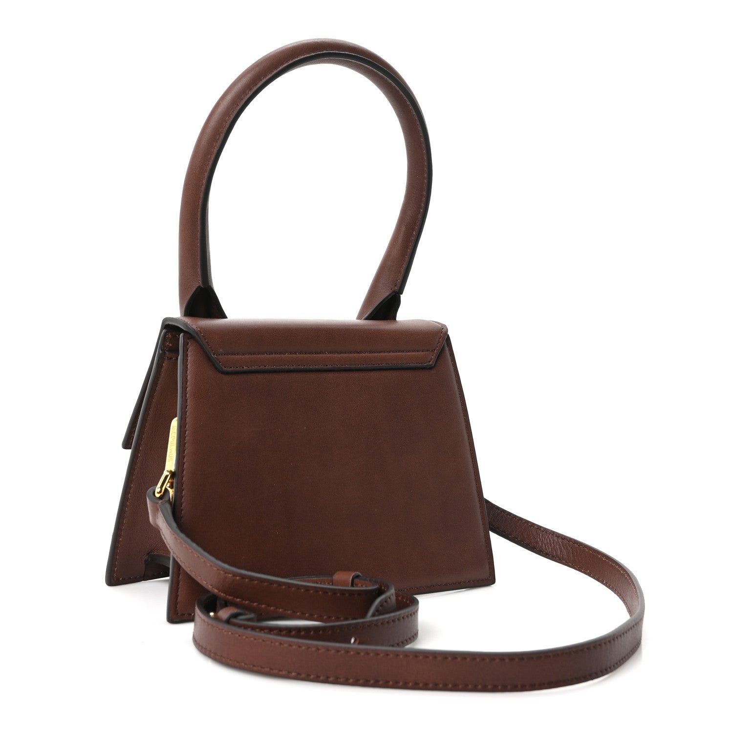 Jacquemus Smooth Calfskin Le Chiquito Dark Brown 3 of 9