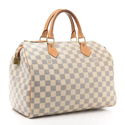 Louis Vuitton Damier Azur Speedy 30 3 of 15