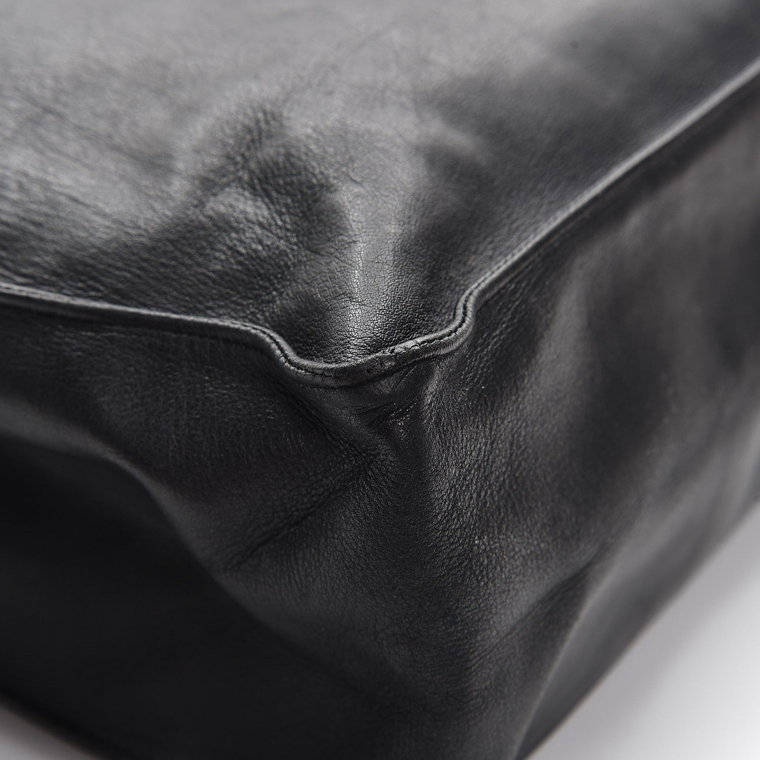 Chanel Lambskin CC Tote Black 9 of 12