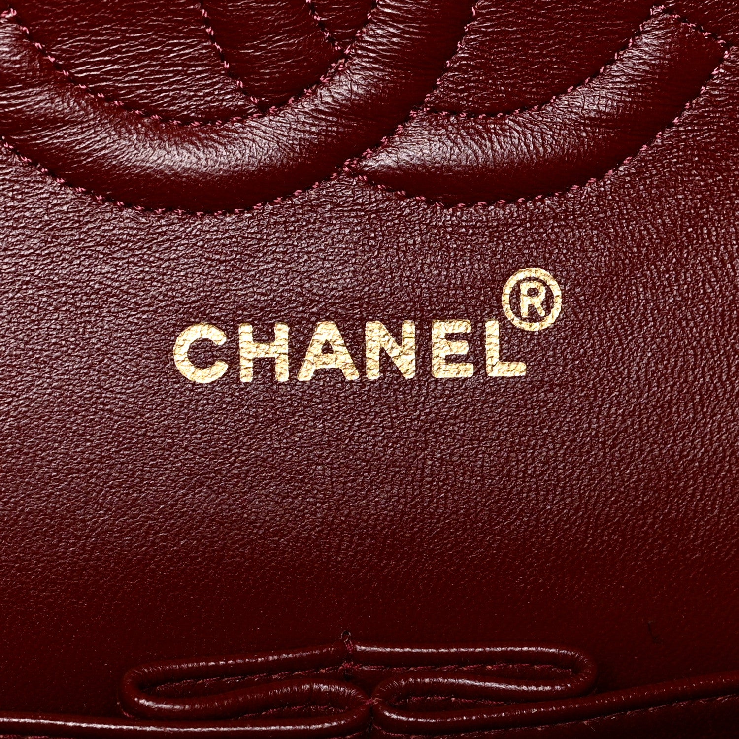 Chanel Lambskin Quilted Medium Double Flap Black 6 of 10