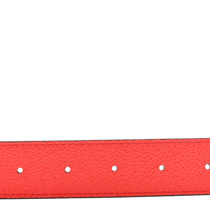 Louis Vuitton Monogram 30mm LV Initiales Reversible Belt 90 36 Coquelicot 4 of 10