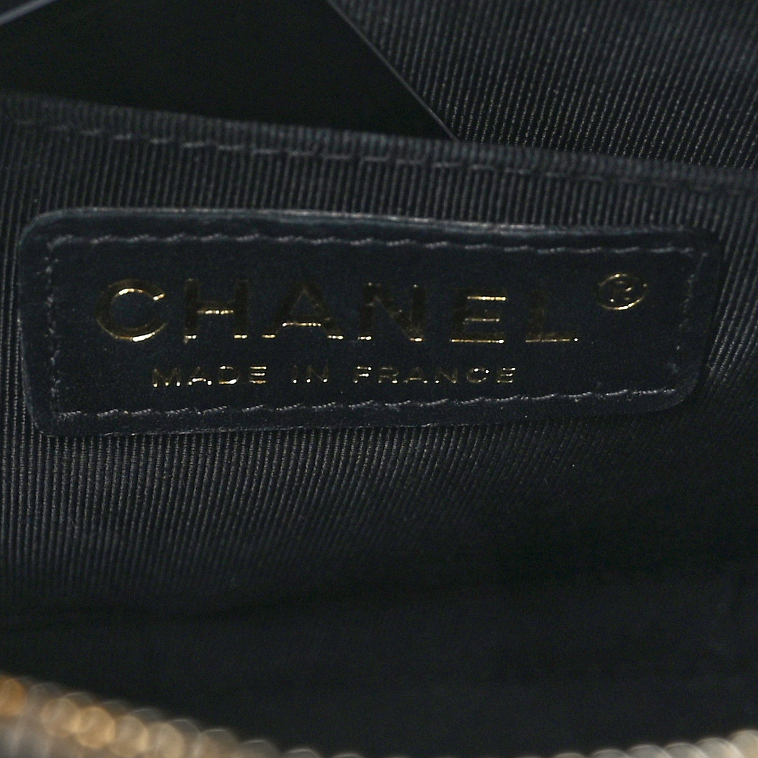 Chanel Lambskin CC Octagon Camera Case Black 6 of 9