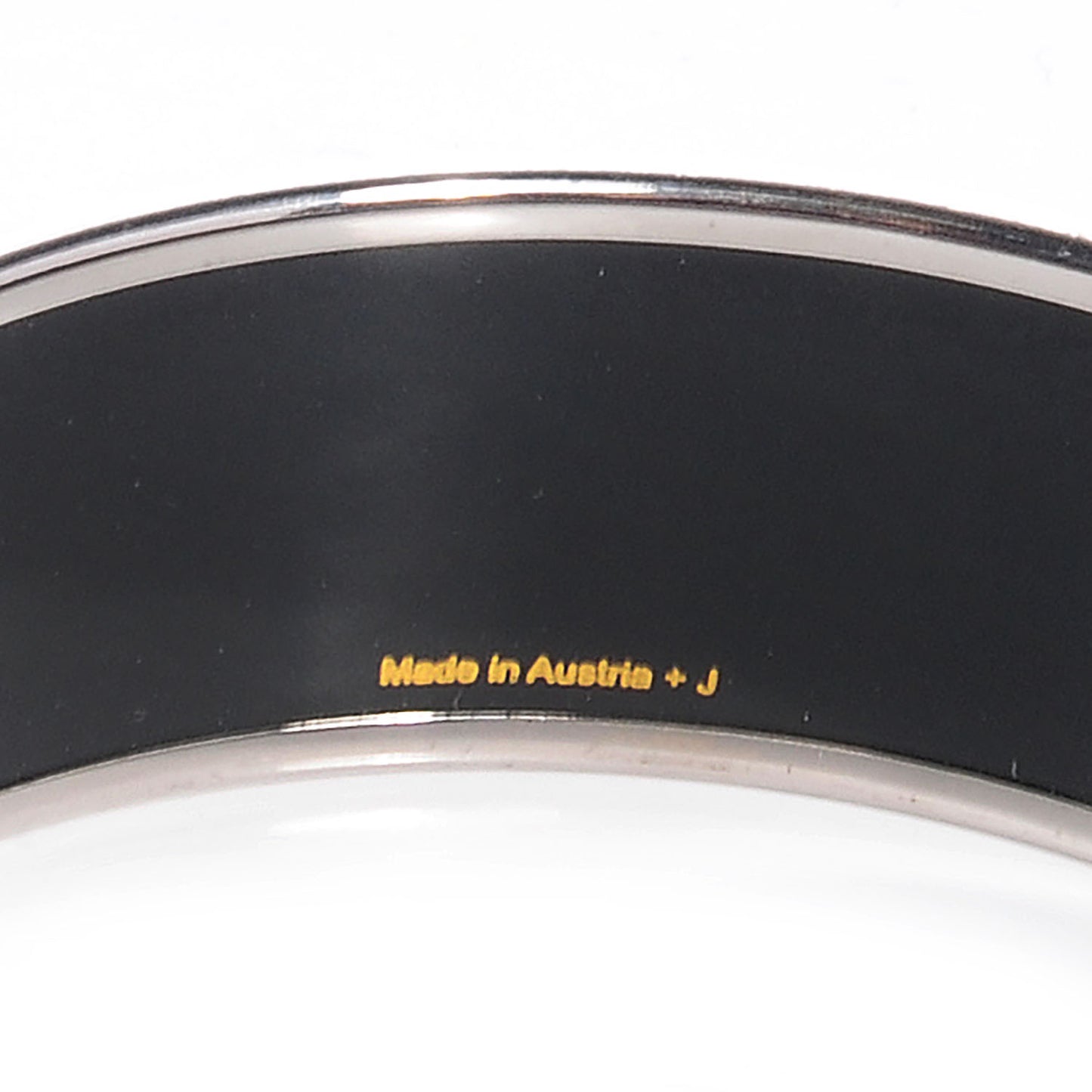 Enamel Printed Carriage Wide Bracelet 70