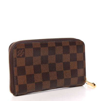 Louis Vuitton Damier Ebene Zippy Compact Wallet 3 of 7