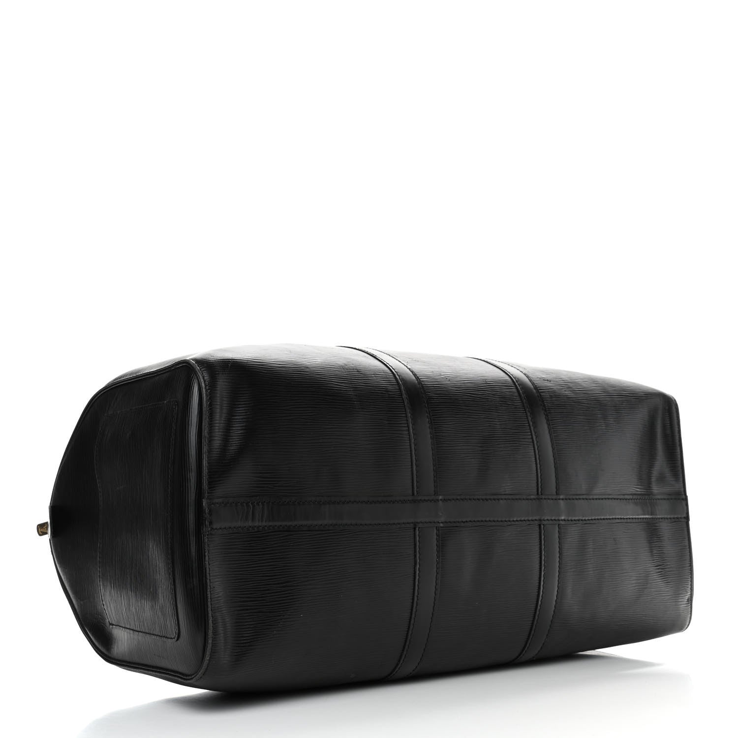 Louis Vuitton Epi Keepall 50 Black 3 of 19