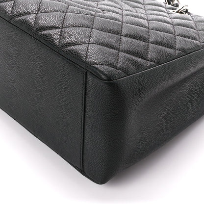 Chanel Caviar Quilted Grand Shopping Tote GST Black 11 of 11