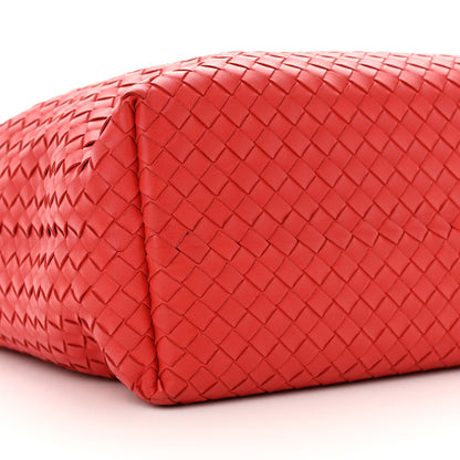 Bottega Veneta Nappa Intrecciato Garda Tote Red 9 of 10