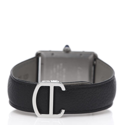 Cartier Stainless Steel Calfskin 31mm Tank Solo Automatic Watch 4 of 9