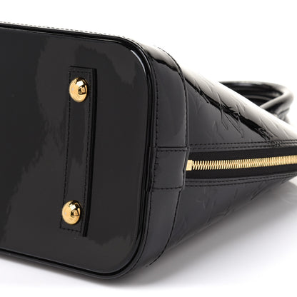 Louis Vuitton Vernis Alma PM Black 10 of 10