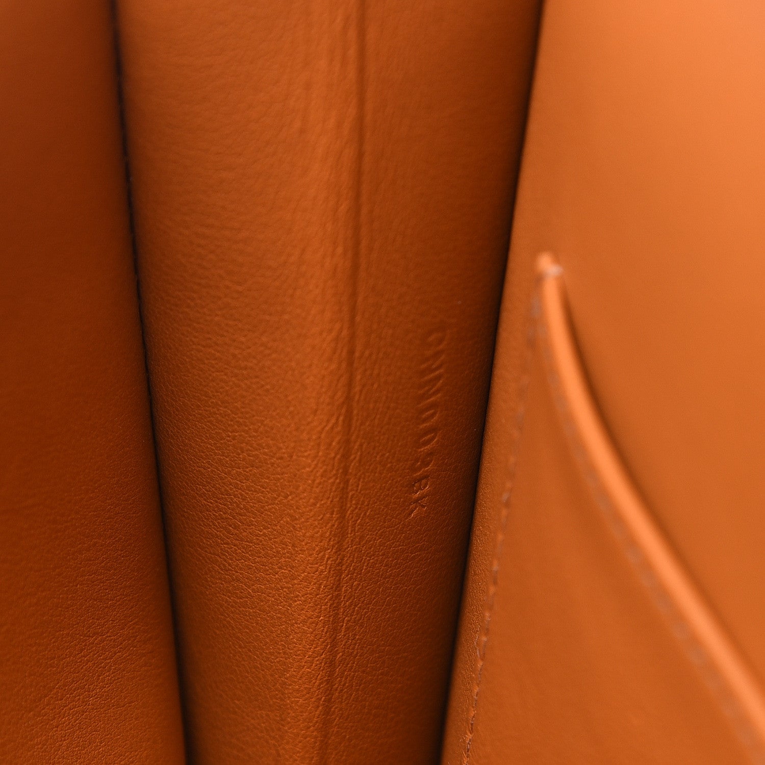Hermes Evercolor Veau Grizzly Multiplis Clutch Bag Toffee Chamois 7 of 9