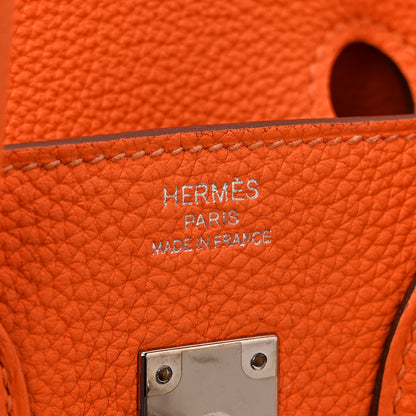 Hermes Togo Birkin 25  Orange Minium 6 of 11