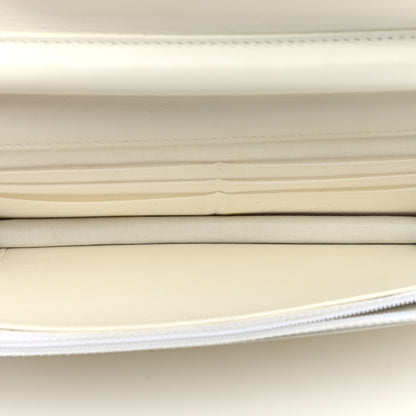 Chanel Caviar Quilted Boy Wallet On Chain WOC White 6 of 13