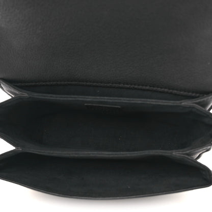 Louis Vuitton Grained Calfskin Lockme Oxford Black 5 of 12