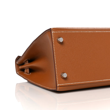 Hermes Epsom Kelly Sellier 28 Gold 8 of 38
