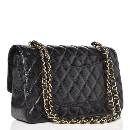 Chanel Caviar Quilted Medium Double Flap Black 4 of 9