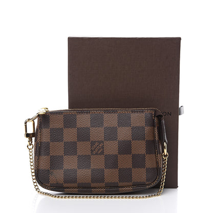 Louis Vuitton Damier Ebene Mini Pochette Accessories 8 of 8