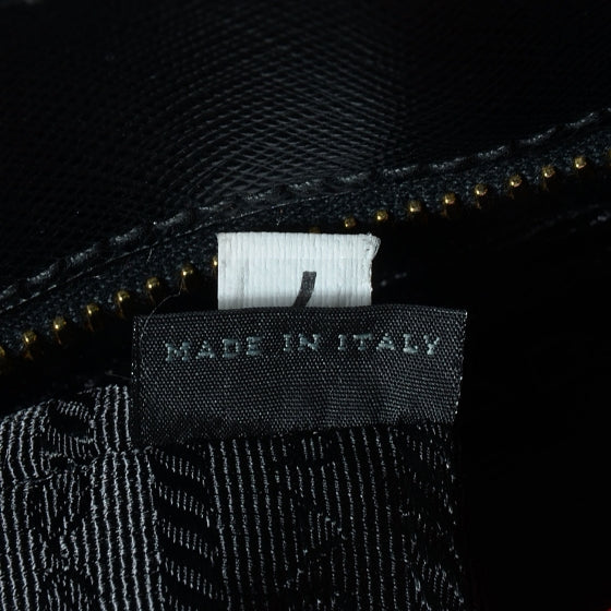 Saffiano Lux Small Tote Nero Black