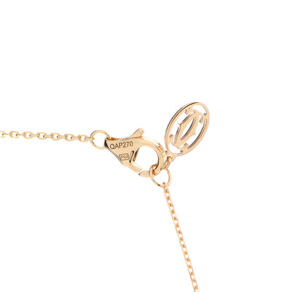 Cartier 18K Yellow Gold Diamond XS D'Amour Pendant Necklace 5 of 6