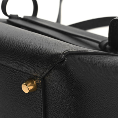 Celine Grained Calfskin Mini Belt Bag Black 9 of 11