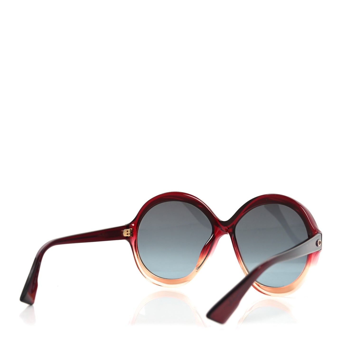Acetate Bianca Sunglasses Burgundy Pink