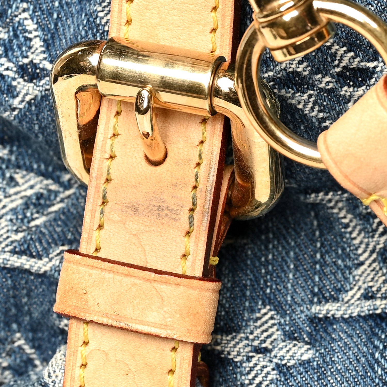 Louis Vuitton Denim Neo Cabby MM Blue 13 of 13