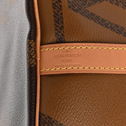 Louis Vuitton Reverse Monogram Giant Speedy Bandouliere 30 6 of 9