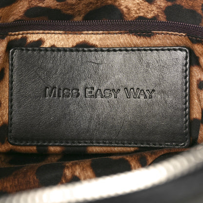 Dolce & Gabbana Naplak Vernice Miss Easy Way Boston Bag Black 6 of 10