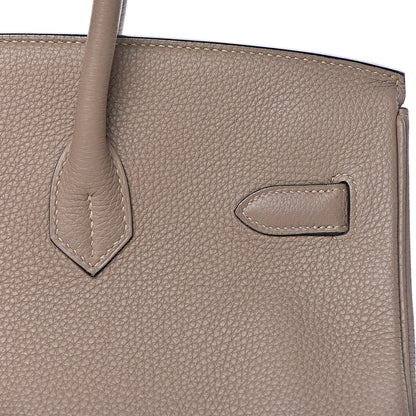 Hermes Togo Birkin 35 Gris Tourterelle 31 of 34