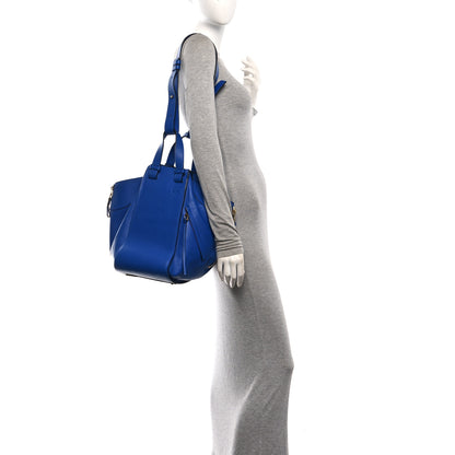 Loewe Calfskin Medium Hammock Shoulder Bag Electric Blue Electric Blue 2 of 10