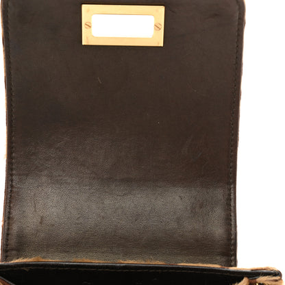 Chanel Pony Hair Reissue 2.55 Accordion Flap Brown 13 of 14