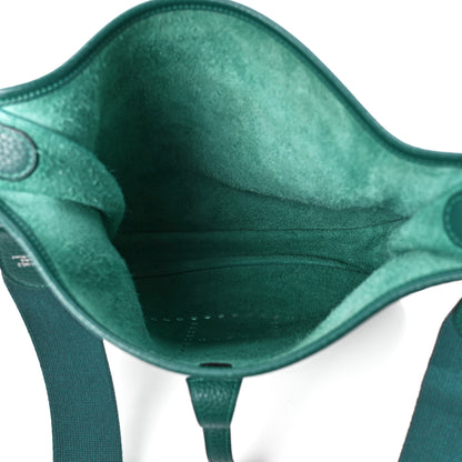 Hermes Taurillon Clemence Evelyne III PM Malachite 5 of 12