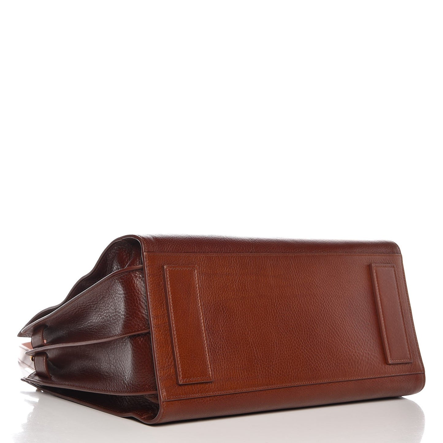 Grained Calfskin Medium Supple Sac De Jour Dark Brown