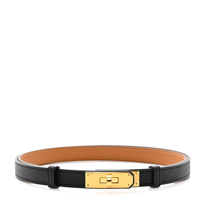 Hermes Epsom Kelly Belt Black 1 of 5