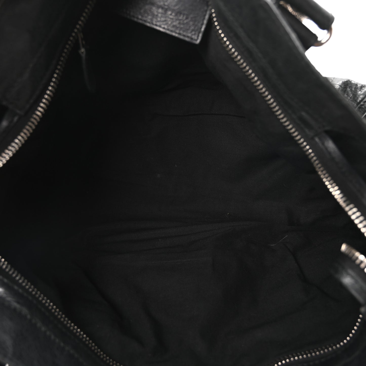 Agneau Giant 21 Silver Hardware Part Time Black