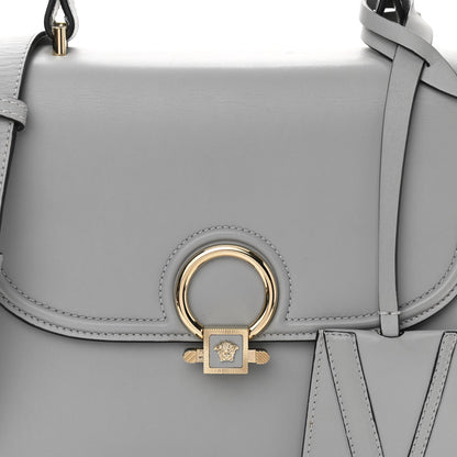 Versace Nappa DV ONE Satchel Grey 7 of 10