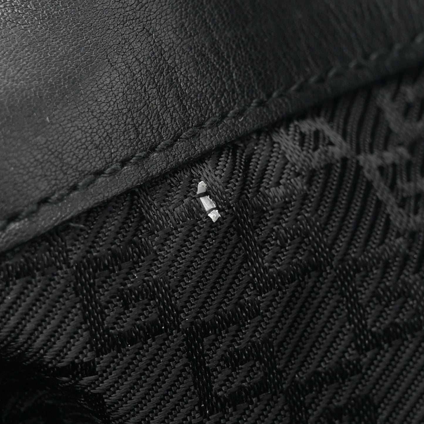 Calfskin Bamboo Top Handle Bag Black Black