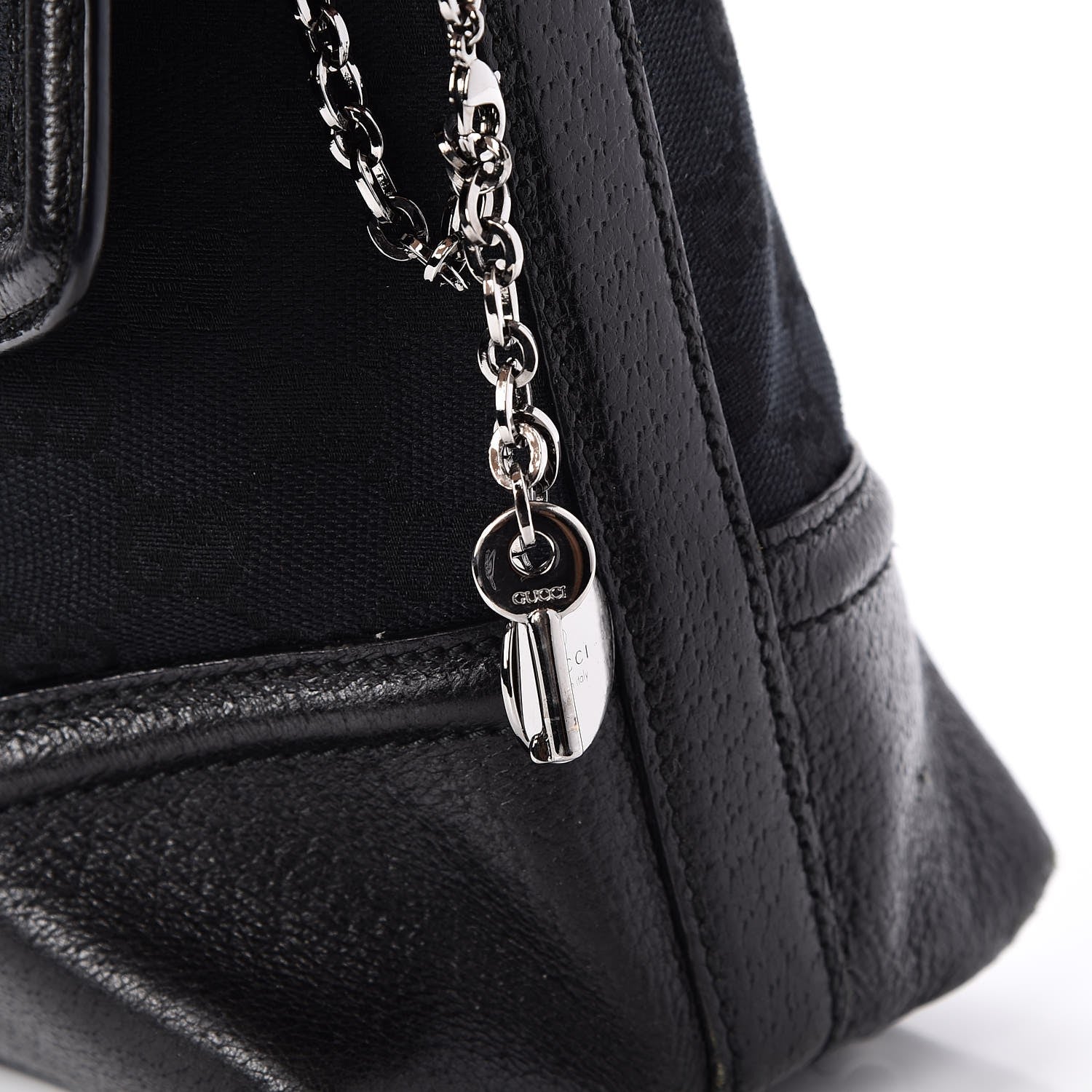 Gucci Monogram Large Treasure Flap Black 11 of 13