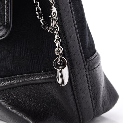 Gucci Monogram Large Treasure Flap Black 11 of 13