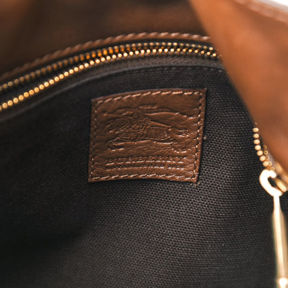 Burberry House Check Front Pocket Shoulder Bag Tan 6 of 12